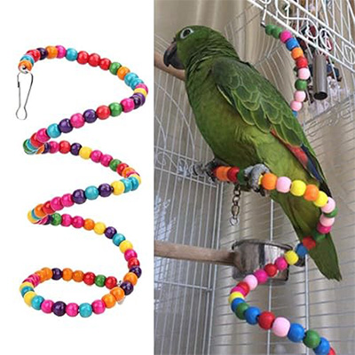 Wooden Toy for Birds