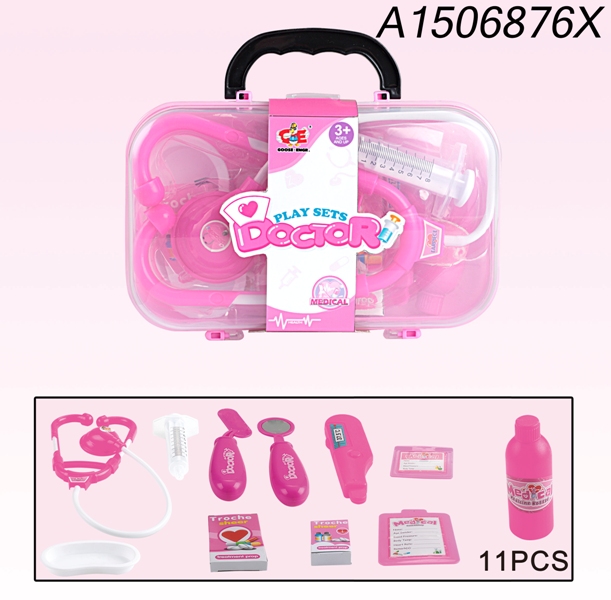 Pink Plastic Doctor Kit
