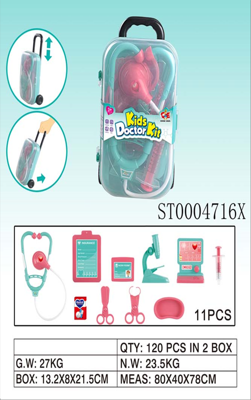 Trolley Bag with Doctor Tools