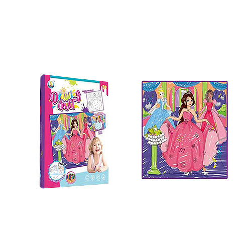 مفرش التلوين للأطفال