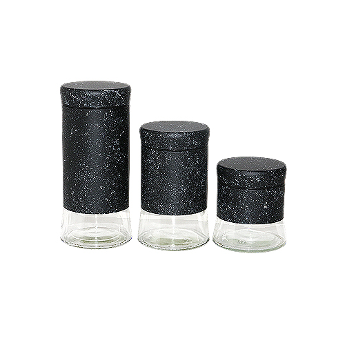Glass jars set