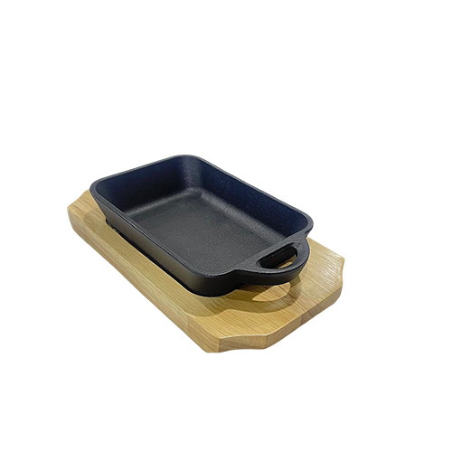 Oven Dish with Wooden Stand