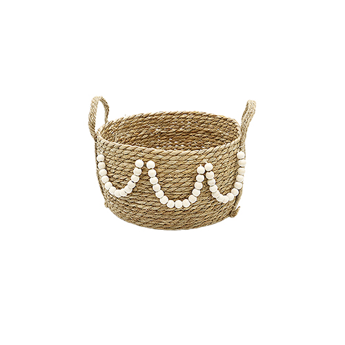 Woven Basket with Handle (Small)