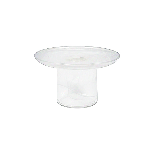 Plain Clear Serving Stand