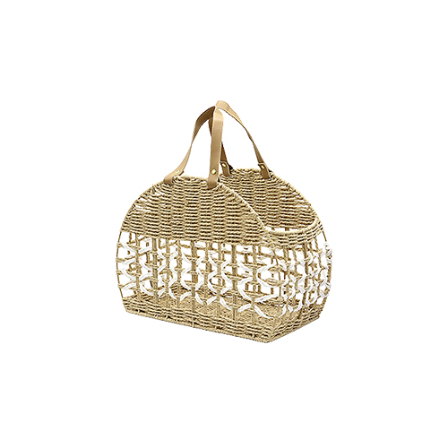 Woven Straw Basket