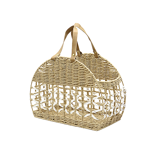 Woven Straw Basket