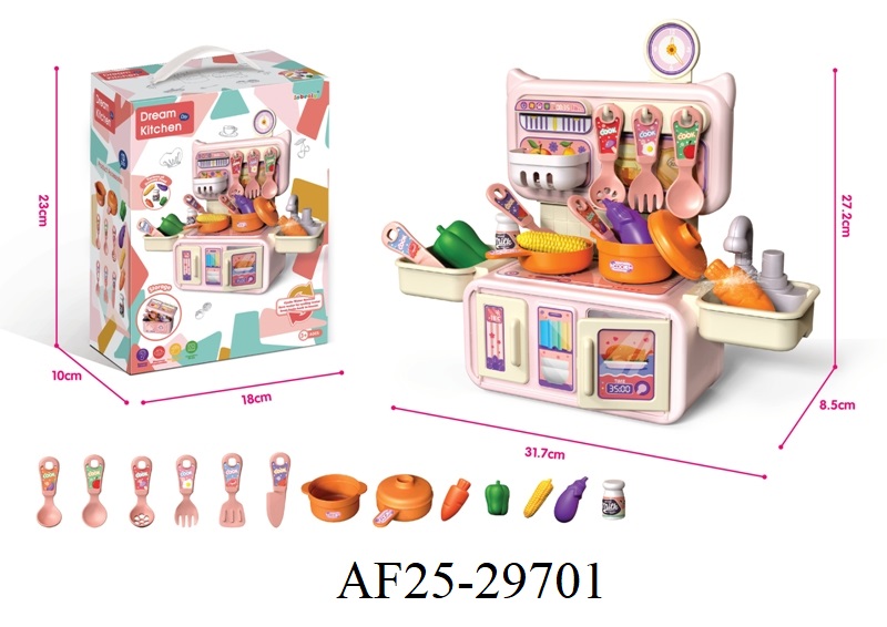 Kitchen Set Running Water