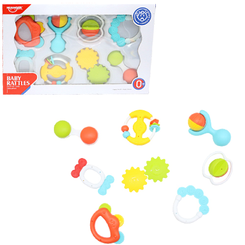 8 Pcs Rattle Set