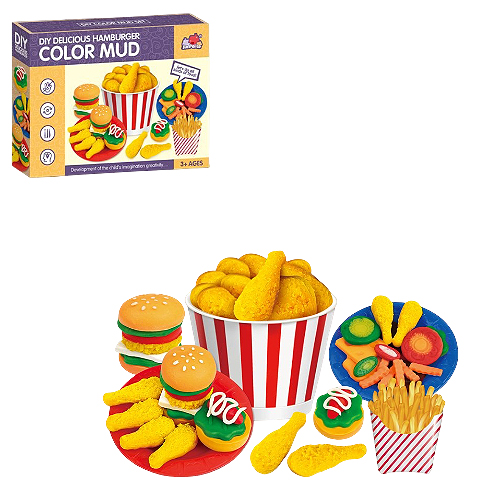 Toy Burger Clay