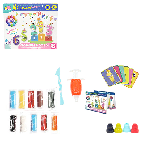 لعبة صلصال الأرقام