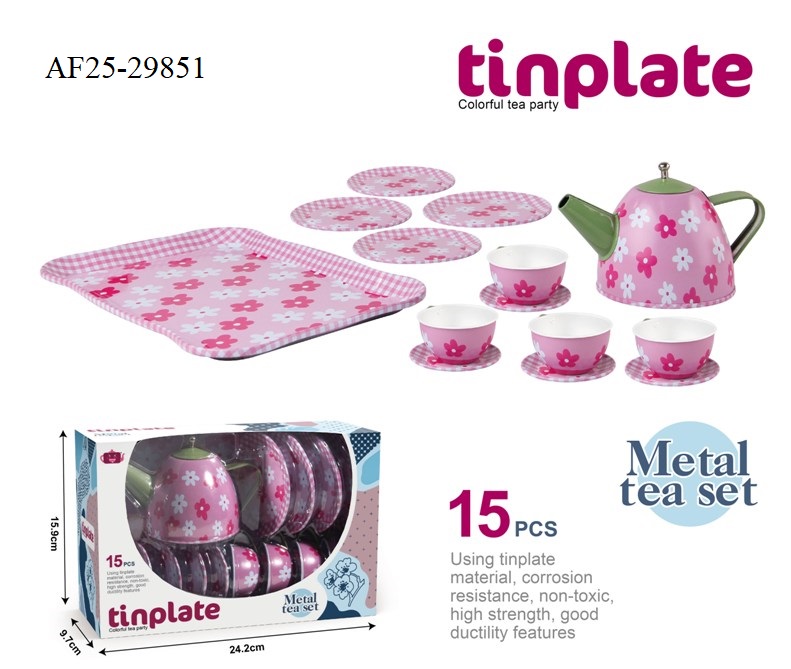 Metal Tea Set