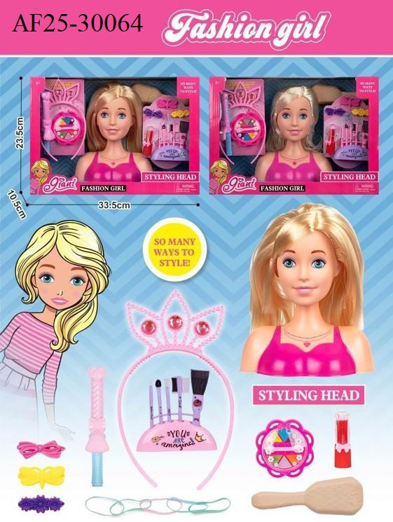 Styling Beauty Doll Head