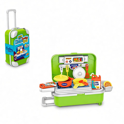 Toy Cooking Trolley