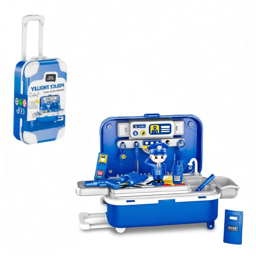Toy Police Trolley