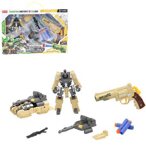 Toy Yellow Transform Robot