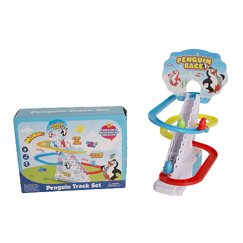 بطريق يصعد السلم