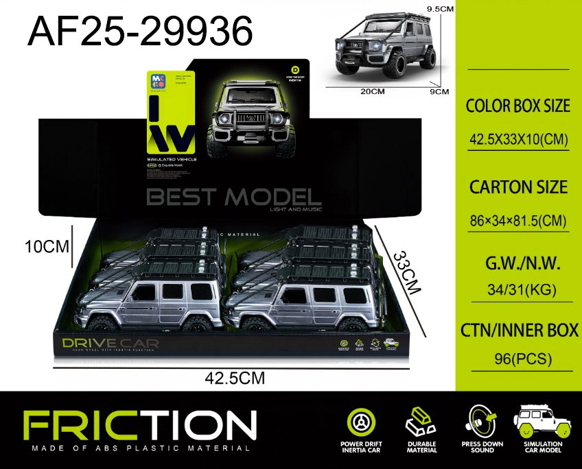 Friction Car