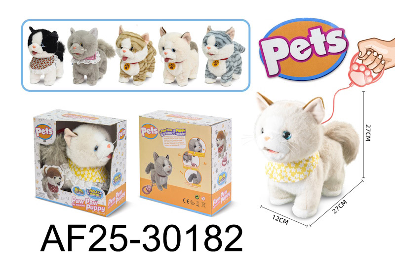 قطة بمستشعر