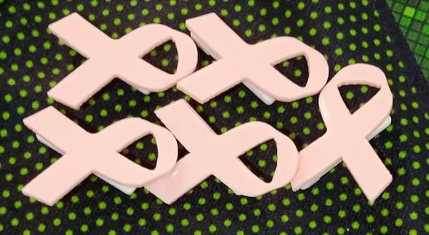 SMALL RIBBON ACRYLIC (10 Pcs)