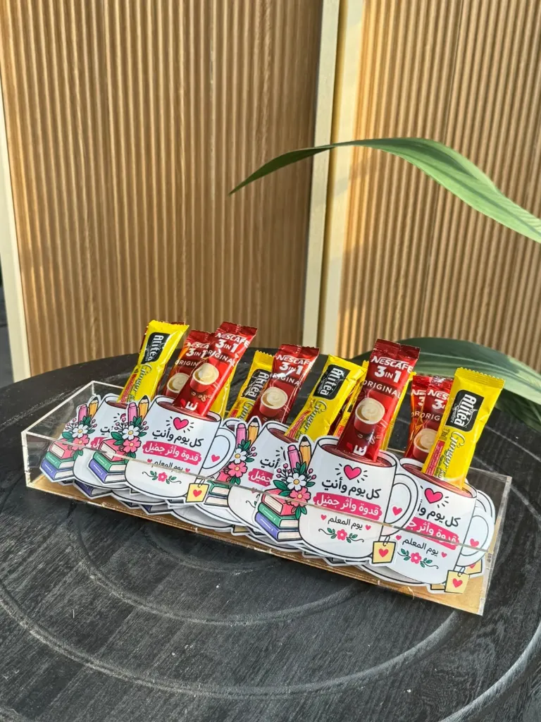 Nescafe with acrylic tray (15 Pcs) Teachers' Day