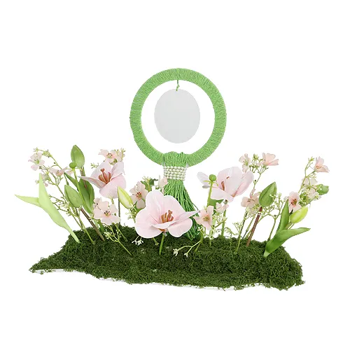 Artificial Flower with Decor Pink