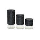 Glass jars set