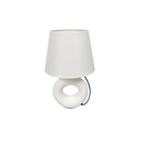 مصباح طاولة أبيض