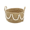 Woven Basket with Handle (Large)