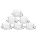 طقم كوب مع طبق