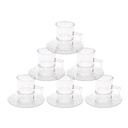 طقم كوب مع طبق