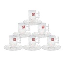 طقم كوب مع طبق