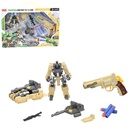 Toy Yellow Transform Robot