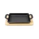 Oven Dish with Wooden Stand(medium)